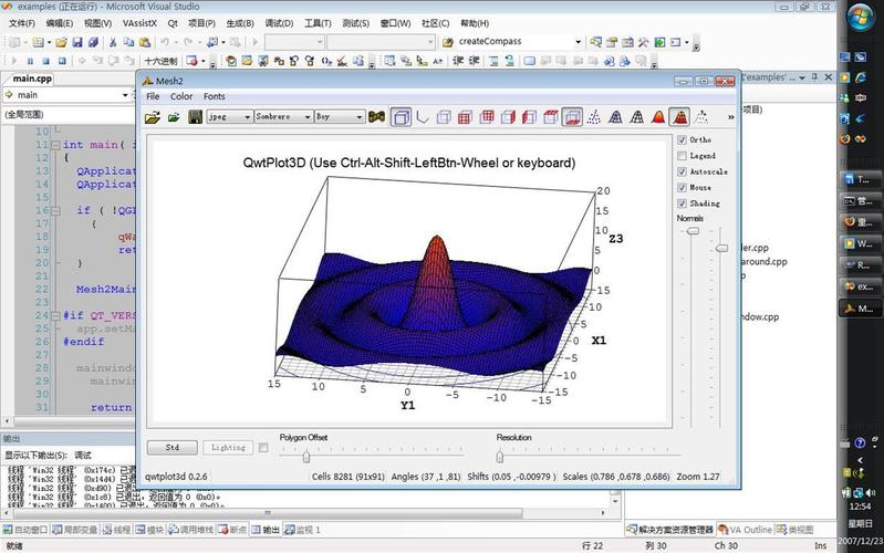 三維曲線呈現利用qwt3d - BIM,Reivt中文網