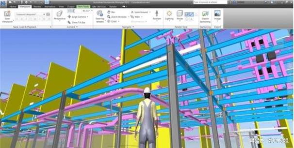 重新編寫標題：“利用Navisworks進行建筑項目協作和可視化” - BIM,Reivt中文網