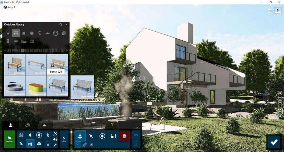Lumion9中如何實現兩個模型的對齊 - BIM,Reivt中文網