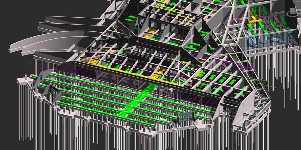 最終導入BIM模型 - BIM,Reivt中文網