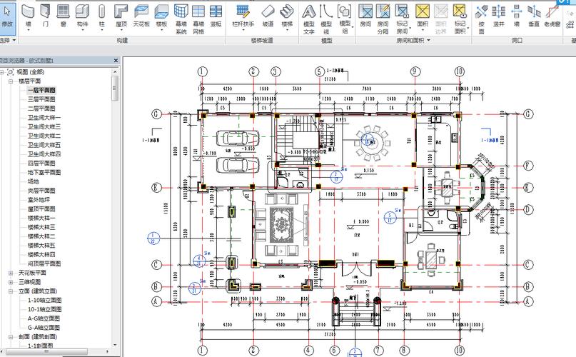 Revit參照平面設置的步驟及方法 - BIM,Reivt中文網