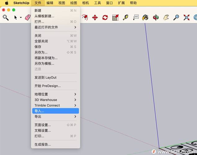 如何導入CAD格式文件到SU草圖大師？ - BIM,Reivt中文網(wǎng)