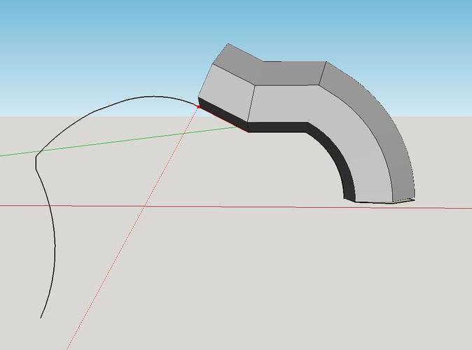 草圖大師的路徑跟隨模型制作技巧 - BIM,Reivt中文網